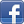 Icon Facebook: blauer Grund weißes kleines f