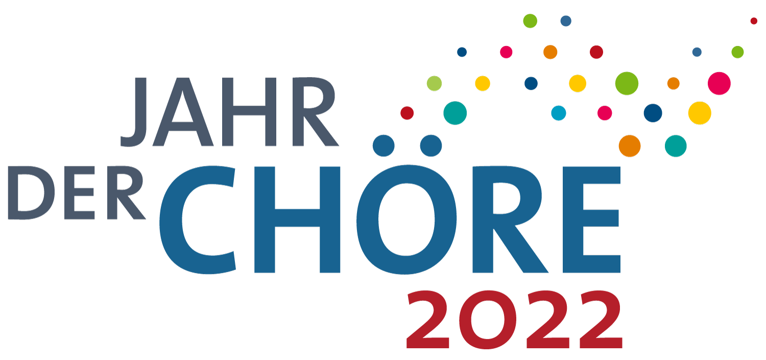 Logo Jahr der Chöre 2022 Deutscher Chorverband